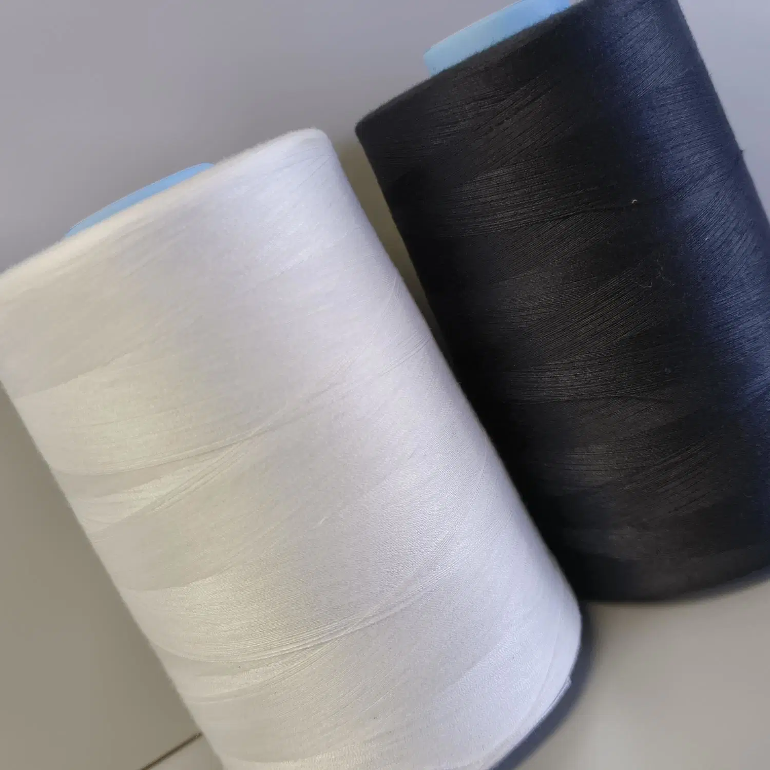 High Strength 100% Polyester Chemical Resistance and Low Shrinkage Sewing Thread 60s/2 for Weaving