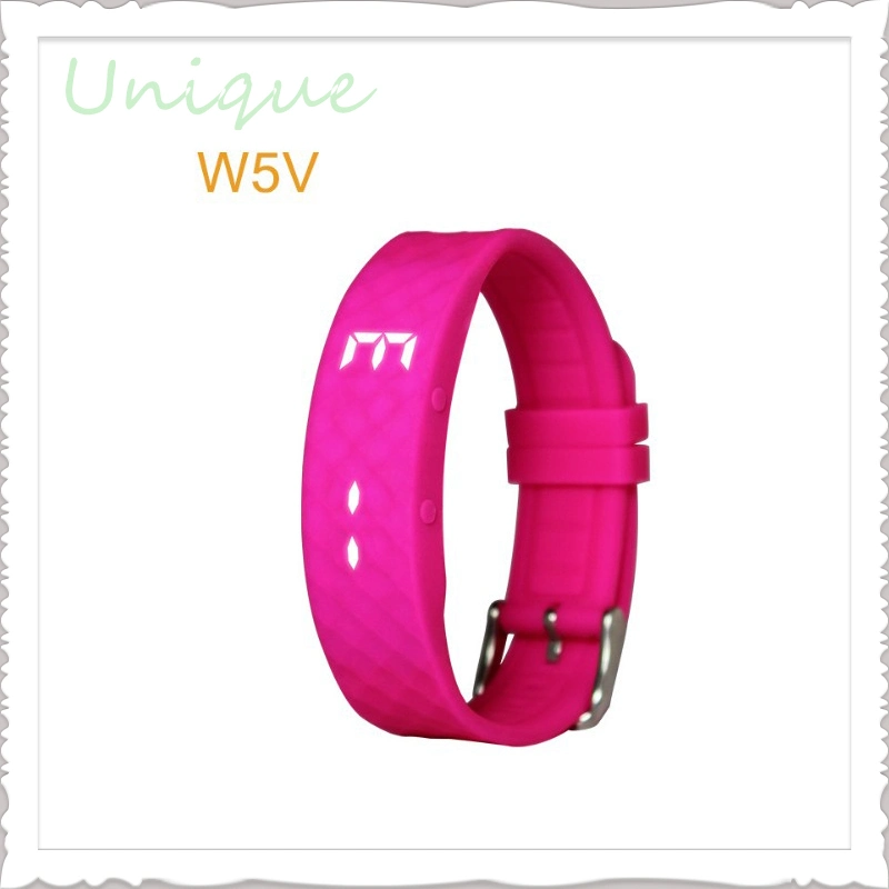 Custom Fashion Healthy Sleep Monitor Rubber Band Stepping Watch Smart Silicone Wristband for Promotion Gift