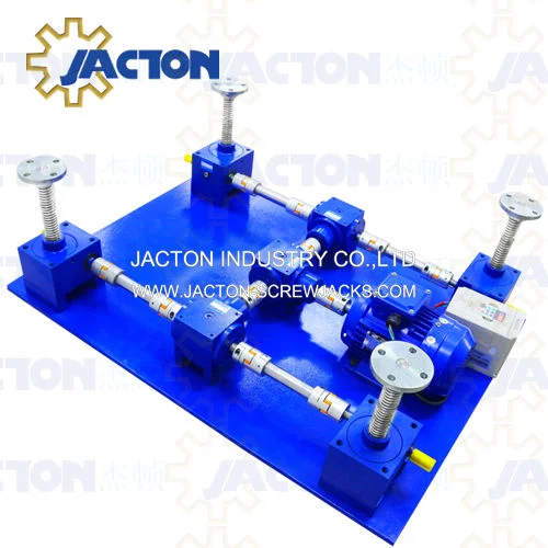 Power Transmission Systems Use Multiple Screw Jack Actuator Arrangements. Such Systems Commonly Use Mitre Boxes to Effectively Position and Distribute Loads.