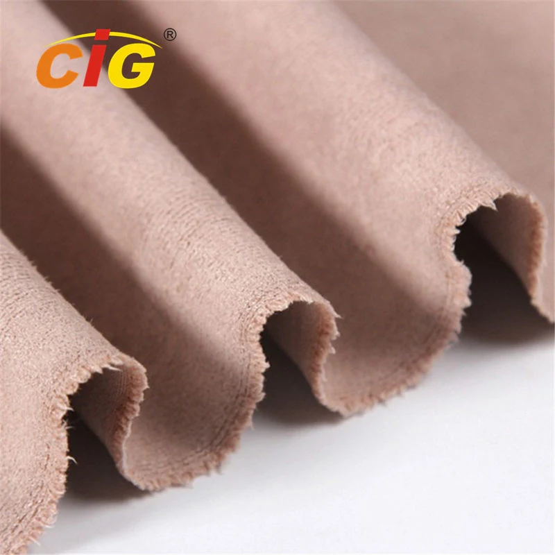 100% Polyester Microfiber Suede Boned for Garment