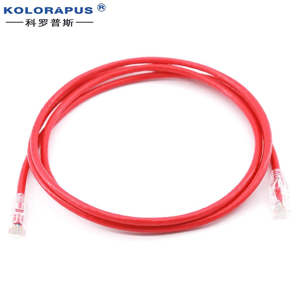 CAT6 U/UTP Ethernet Cable Patch Cable Copper Jumper Cable 2m