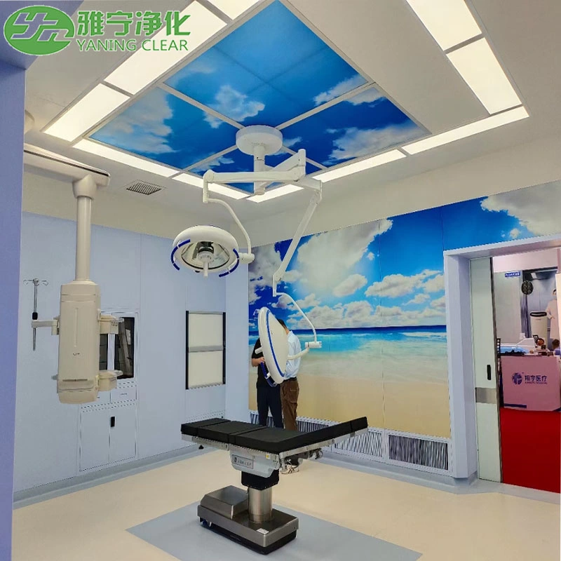 Yaning Class I Modulares Operating Theatre Design Produktion Schnelle Installation Wandpaneel