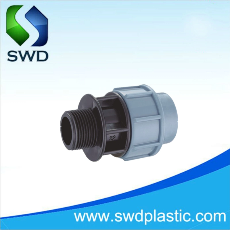 Plastic Fittings Pipe Fittings Supplier Pn16 Italian Type PP Compression Fittings for Irrigation