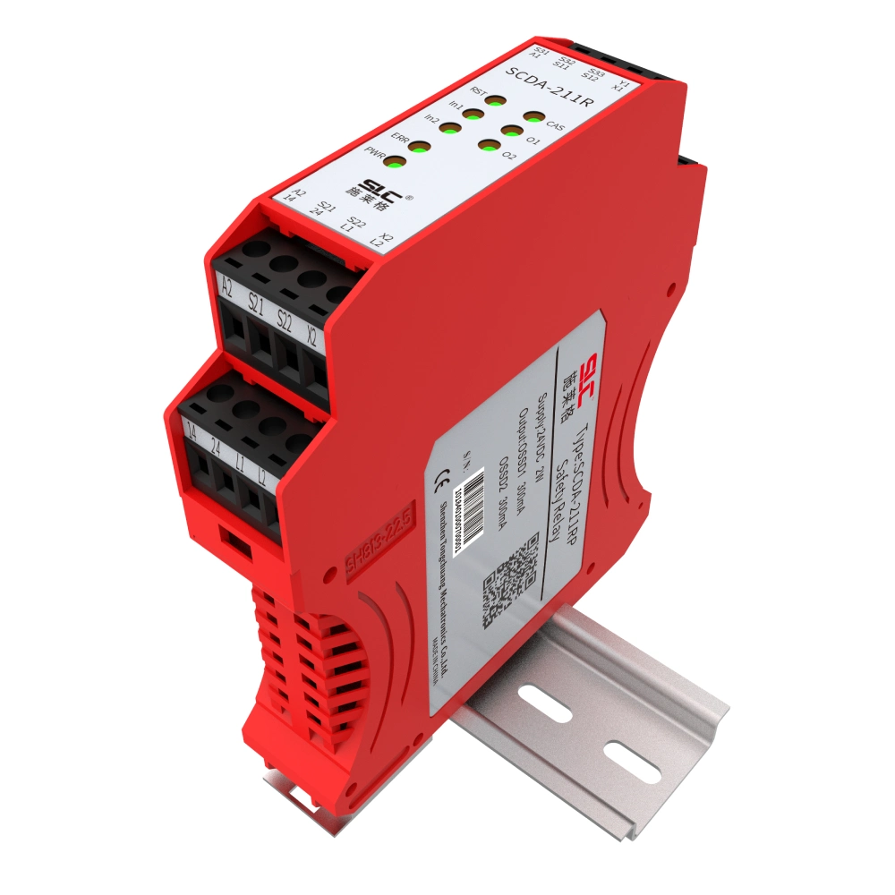 SCDA-324/211Série R de relais de sécurité programmable 4 canaux d'entrée de la sécurité