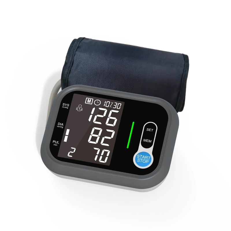 Nuevo brazalete de presión sanguínea alta precisión de Monitor de Tensiómetro Medical Display LCD Digital Reloj de pulsera dispositivo Bp