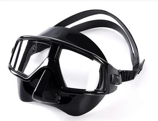 Snorkel Goggles Free Diving Mask, Snorkelling Equipment with Anti-Fog Tempered Glass