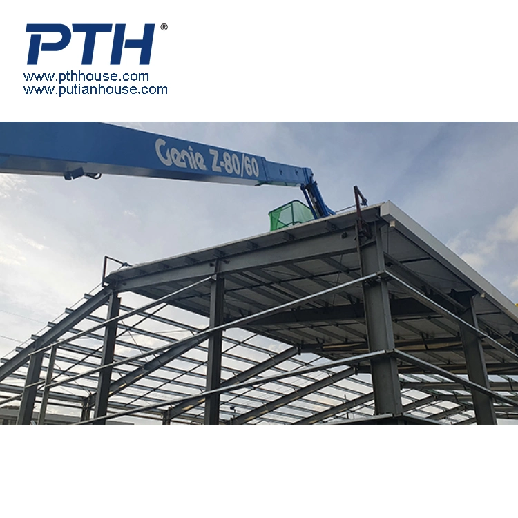 Low Cost High quality/High cost performance  Prefabricated Steel Structure for Workshop