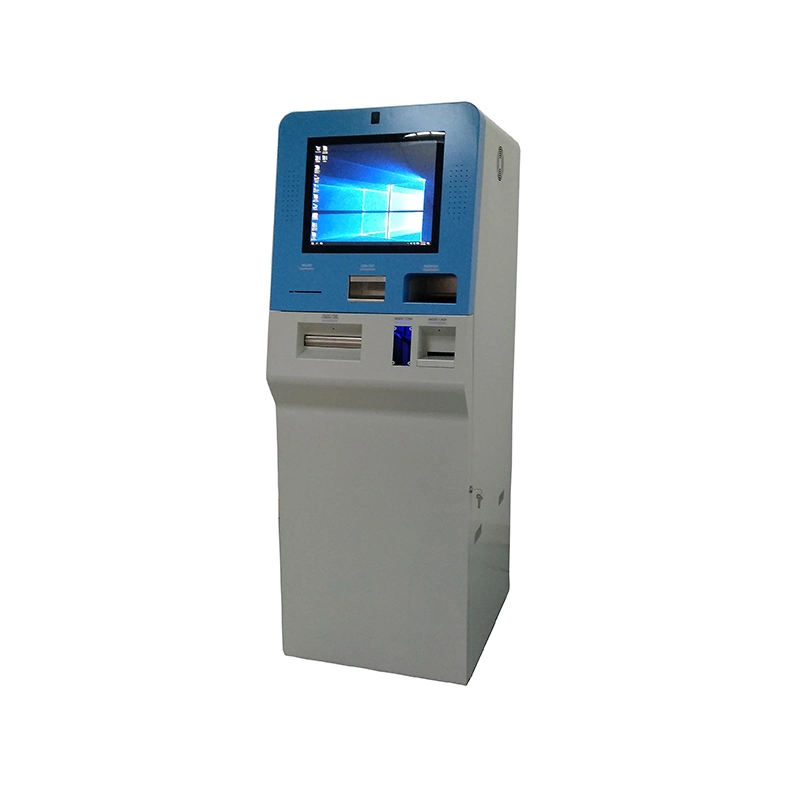 Elegant Foreign Currency Exchange Kiosk with 19 Inch Touch Screen