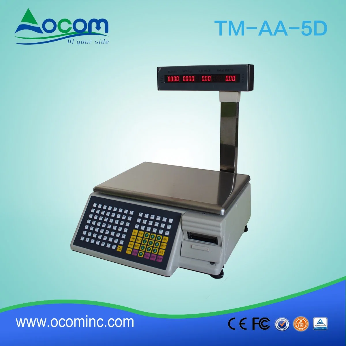 TM-AA-5D Peso de la impresión de códigos de barras Báscula electrónica