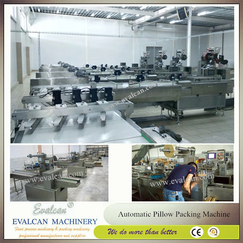 Disposable Plastic Cutlery Flow Packing / Wrapping Machine