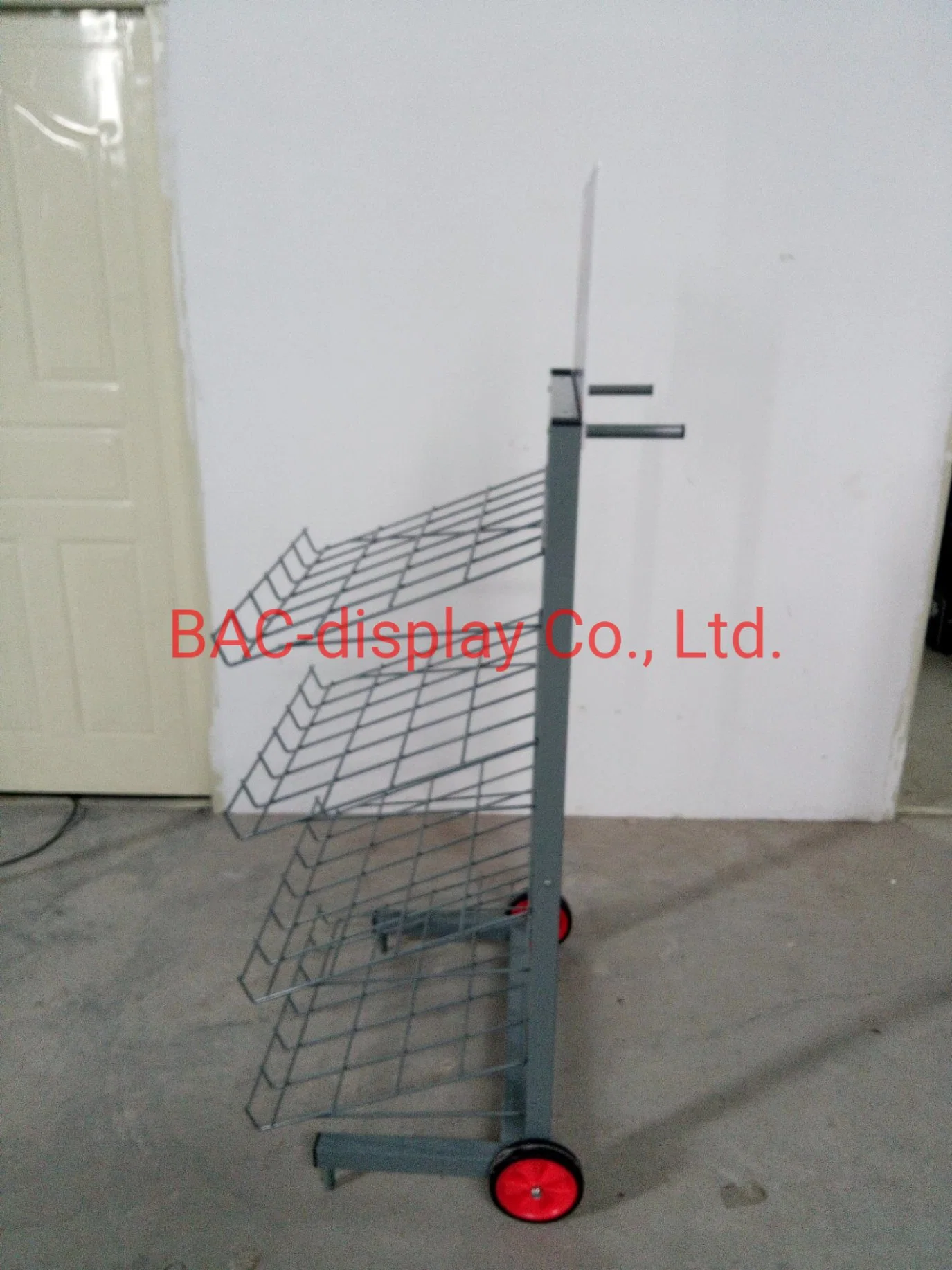 Metall-Werbung Display-Rack für Auto-ternary Katalysator