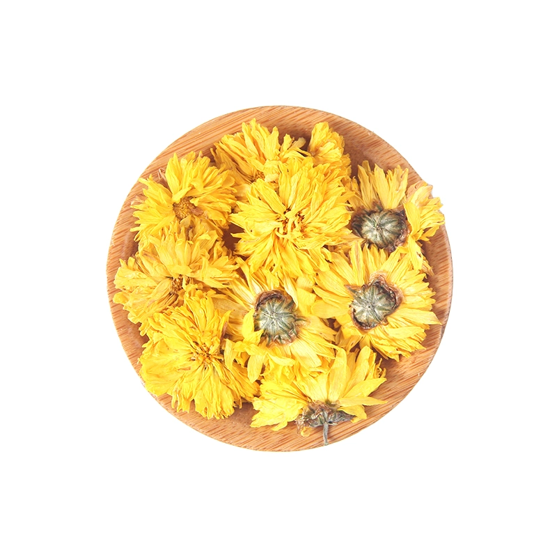 Gift Package Good Quality Chrysanthemum Petals Health Care Tea Dry Yellow Emperor Chrysanthemum Flower Tea