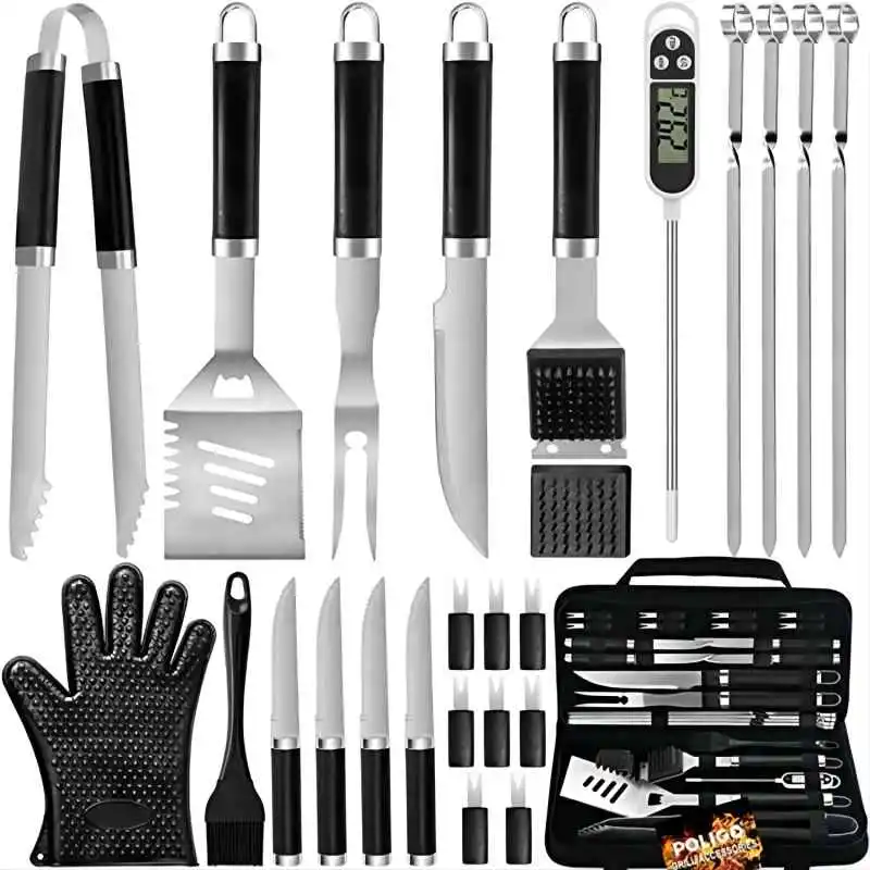 26PCS Barbecue Grilling Stainless Utensil Tools Set