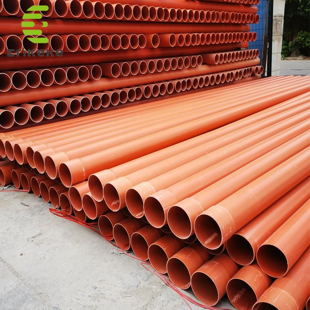 Factory Direct Sales Pn16 Diameter Full Sizes Plumbing Material 6inch PVC Well Pipes for PVC/UPVC Borehole Pipe