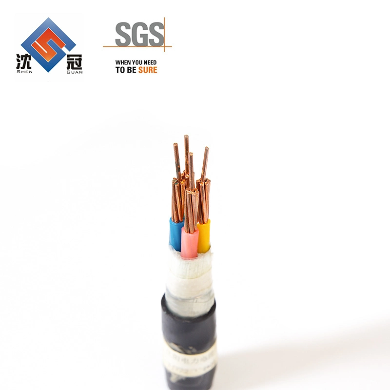 Shenguan AC Cable Insulated PVC Sheath Jacket XLPE Copper Aluminum Electric Wire Power Cable with ISO Certification FTTH Buried Optical Cable Wire GYTA
