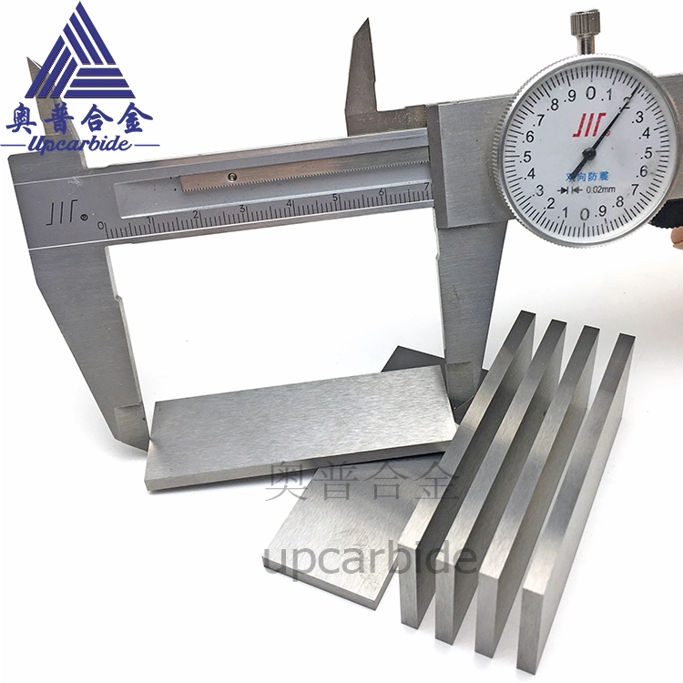 Customized 3mm*10mm*330mm Yg6X 14.7/Cm3 Tungsten Carbide Plate for Manufacturing Punching Dies