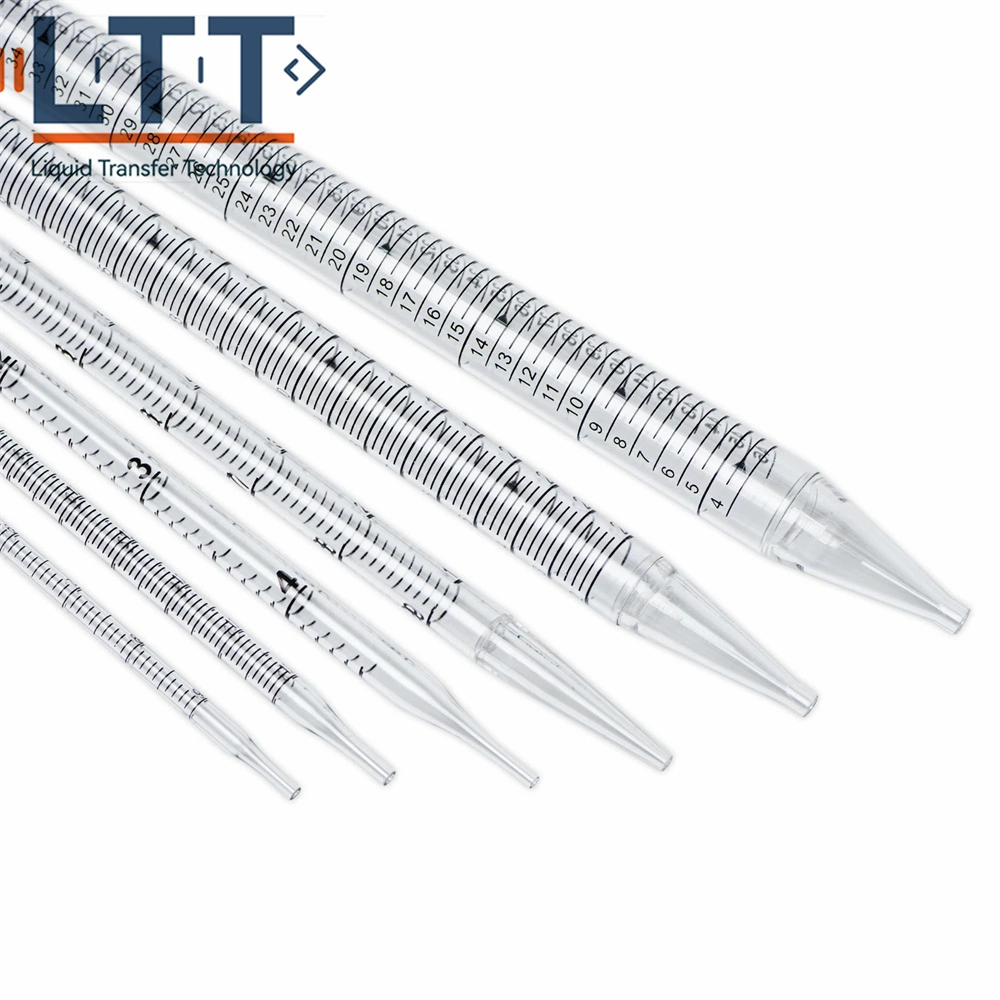 Lab Disposable Serological Pipette 1ml Plastic Serological Pipette