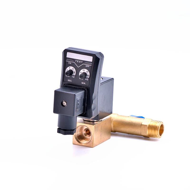 Opt Series Auto Automatic Brass Electronic Water Drain Valve with Mechanical Pneumatic Timer Solenoid Drain Valve for Air Compressor