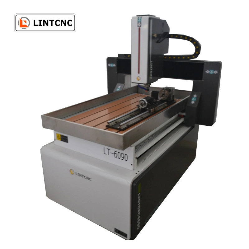 4axis USB-Anschluss Mini CNC 6090 2200W Spindel March3 ER20 Spannzange Metall Schneiden Graviermaschine Holz Router mit Endschalter Mini CNC-Router Grabado