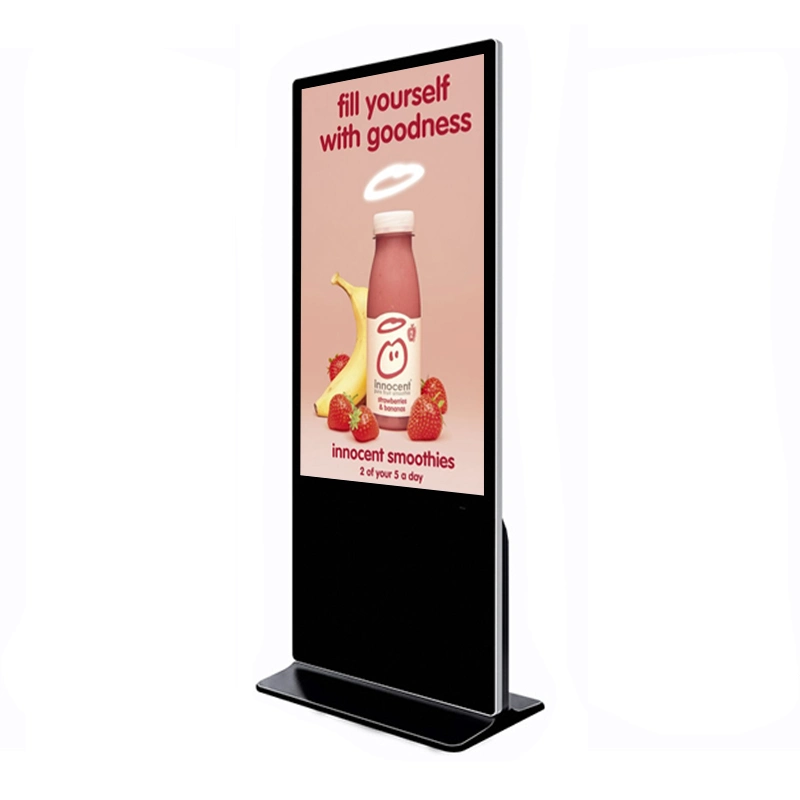 LCD vertical personalizado publicidad solo Pedestal de 43 pulgadas de pantalla Digital Signage