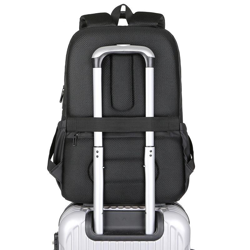 حقائب كمبيوتر محمول مخصصة للشركات مقاومة للماء مورد حزمة السفر إلى المدارس USB شحن حقيبة الظهر الرجالية الذكية للرجال