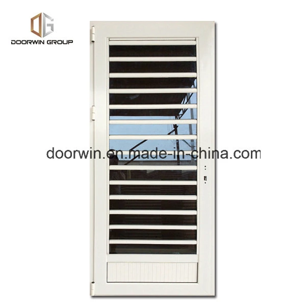 Top Quality Aluminum Safety Glass Louver Window, Customized Tempered Glass Beautiful Louver Windows