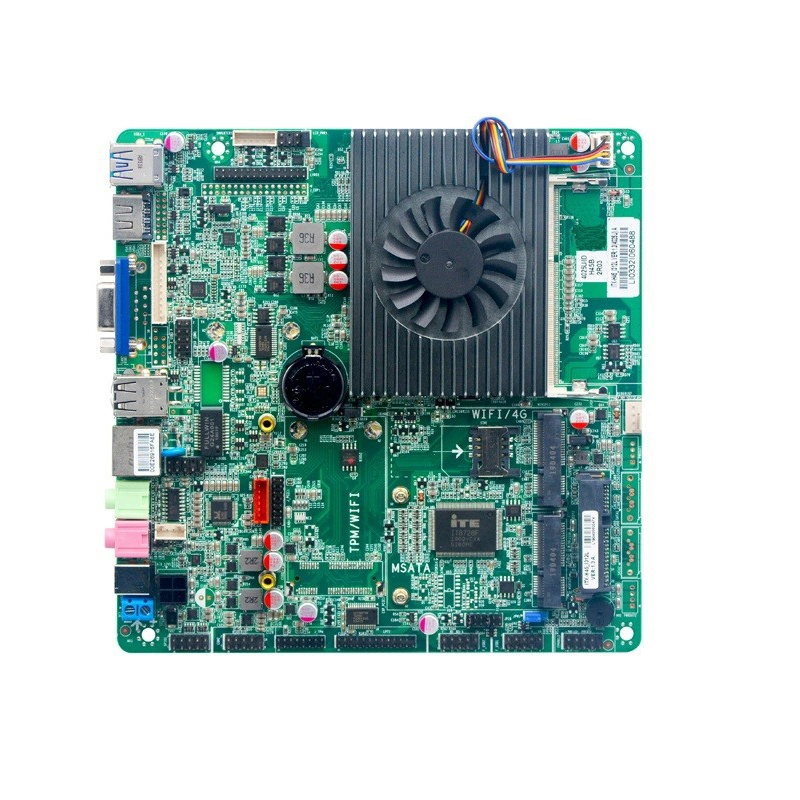 Factory Intel Thin Itx Motherboard Thin Client Main Board 4300u 5200u