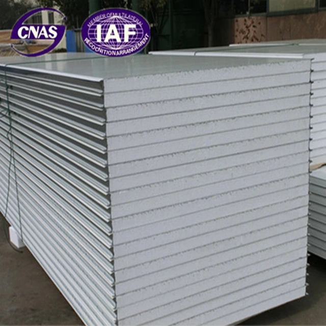 Thermal Insulation Polystyrene EPS Sandwich Panel Wall Cladding Materials for Warehouse