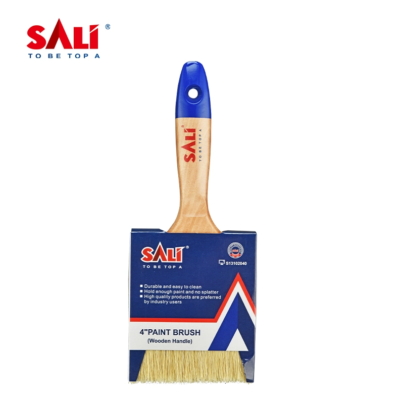 Sali 1,5′ ′ Borsten &amp; Filament Holzgriff Malpinsel