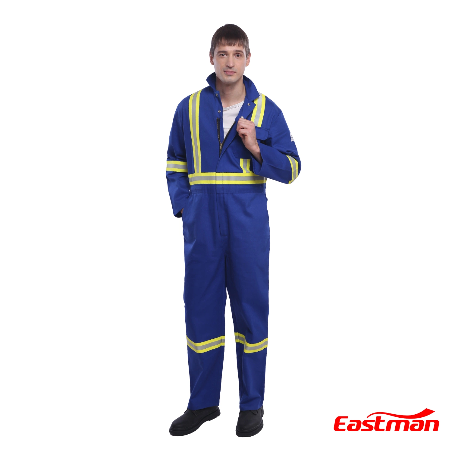 Flame Retardant Clothing Fr Workwear with Reflective Tap Mining Wear