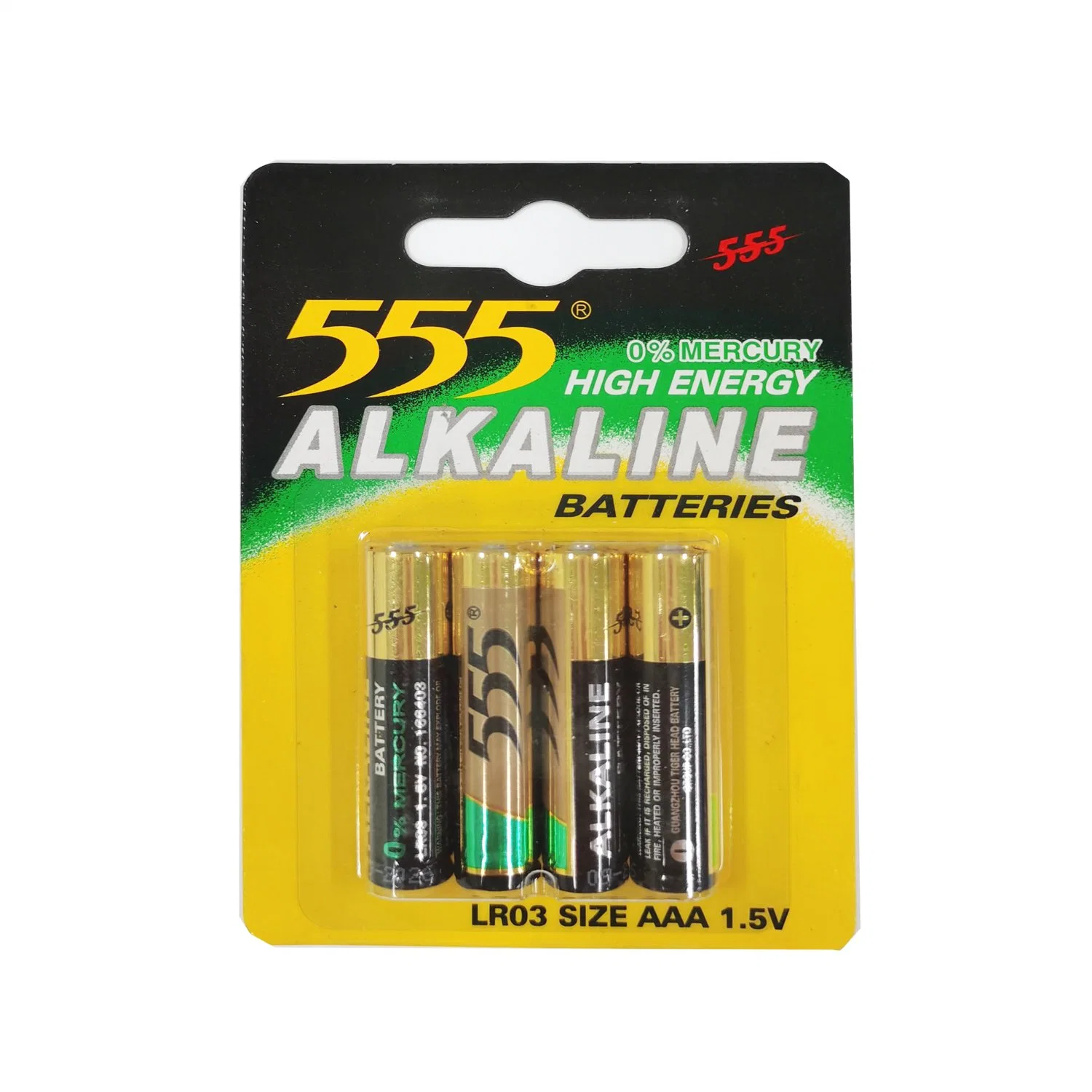 Tiger Head China Dry Cell Battery AA Alkaline Battery Lr6 for Camera/Game Controllers