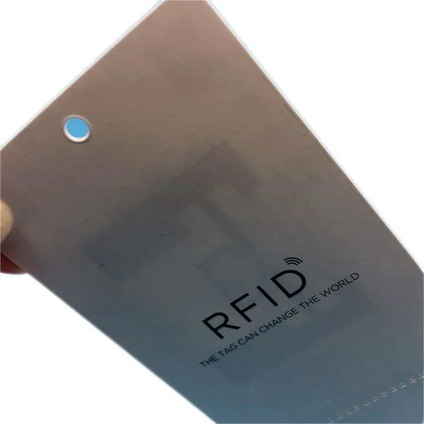 Passive Programmierung Kleidung Label Tag UHF Bekleidungsetikett Aufkleber RFID Kleideranhänger