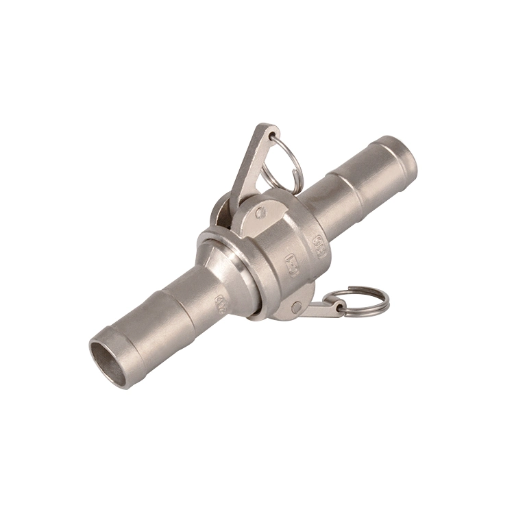 Stainless Steel SS316 or SS304 Flexible Pipe Quick Coupling C+E Type Camlock Connector