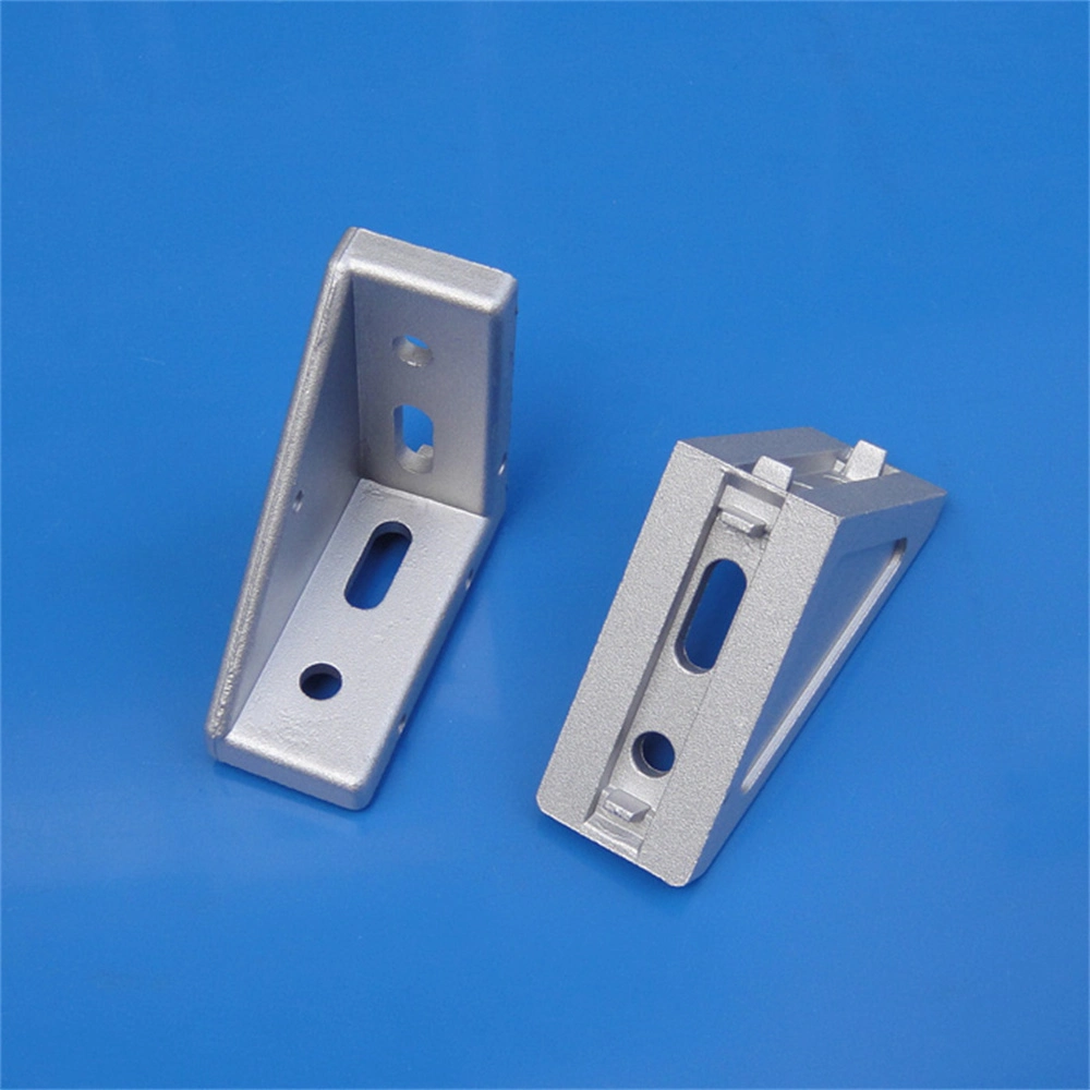 Alu Connection Angle Bracket 4590 Die-Cast Aluminum, Profile 4545