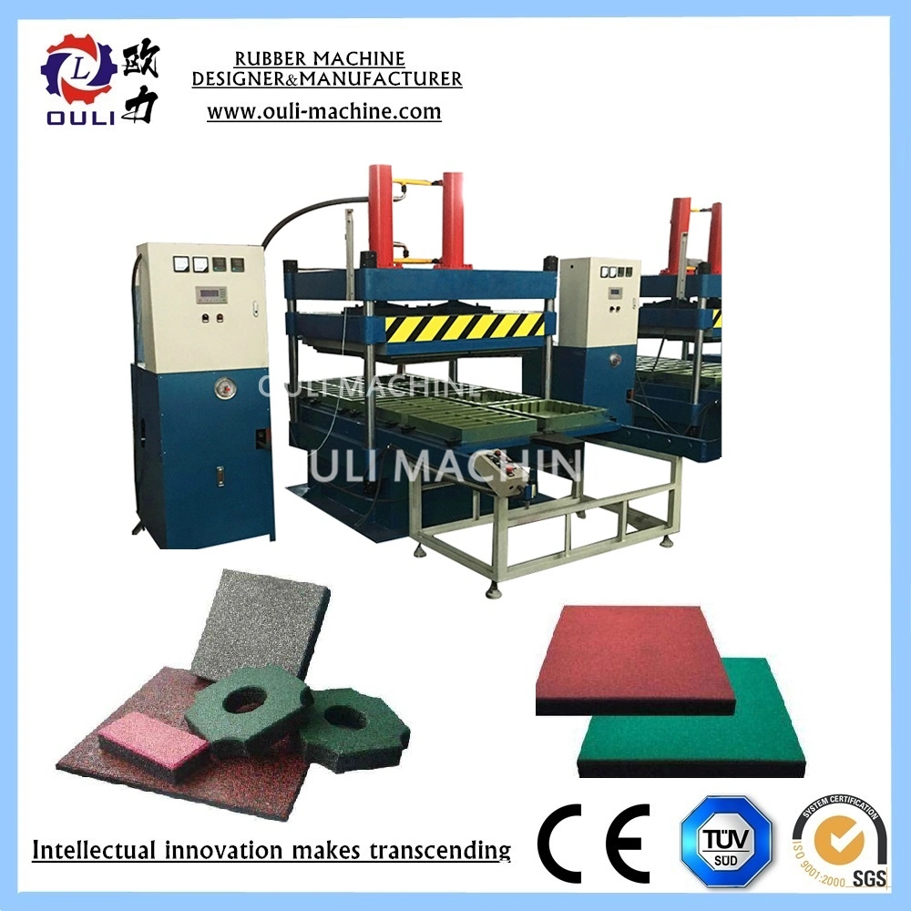 Superior Materials Rubber Roof Tile Making Machine for Building Roof