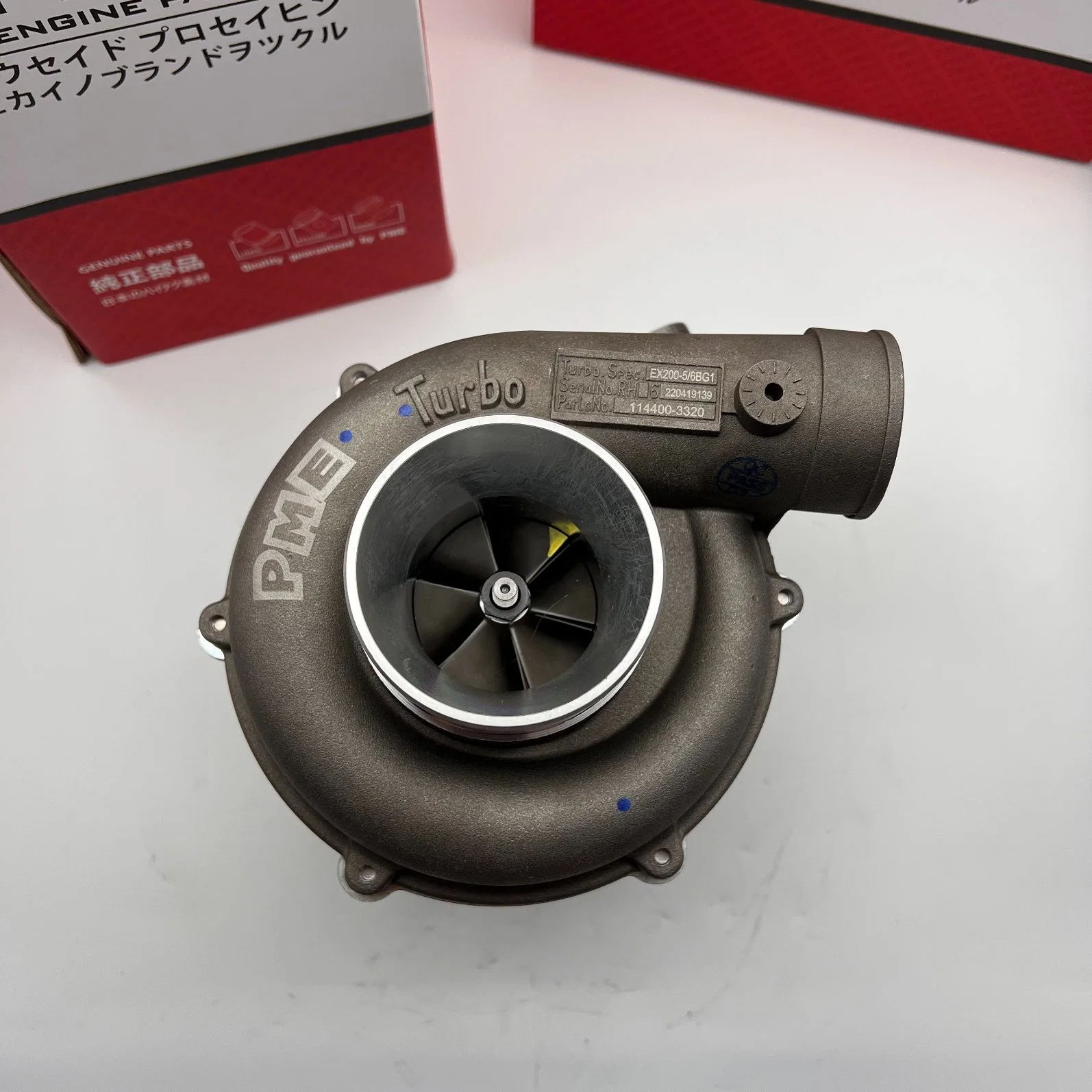 Rhc6 Turbo 114400-3320 Turbocharger for Excavator Ex200-5 Engine 6bg1