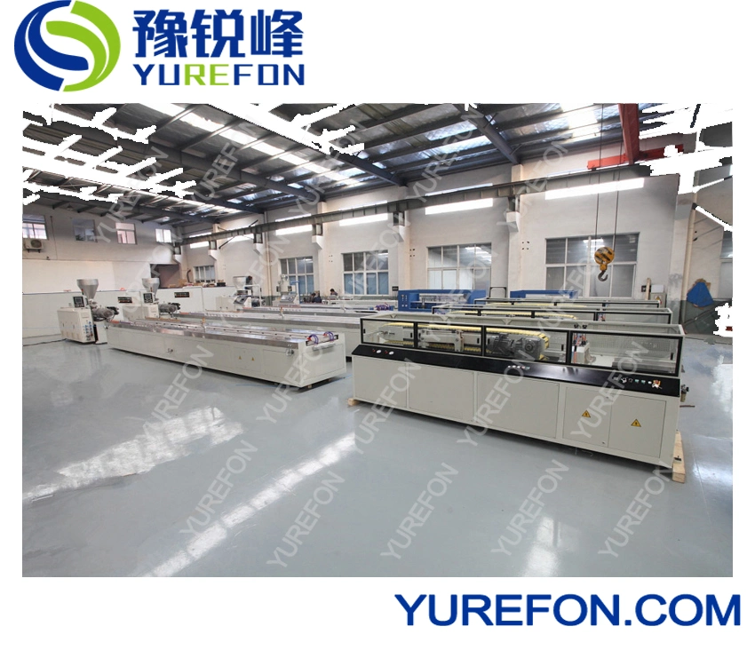 Plastic Extruder Machine Wood Plastic Composite Wood PE Profile Production Extrusion Line