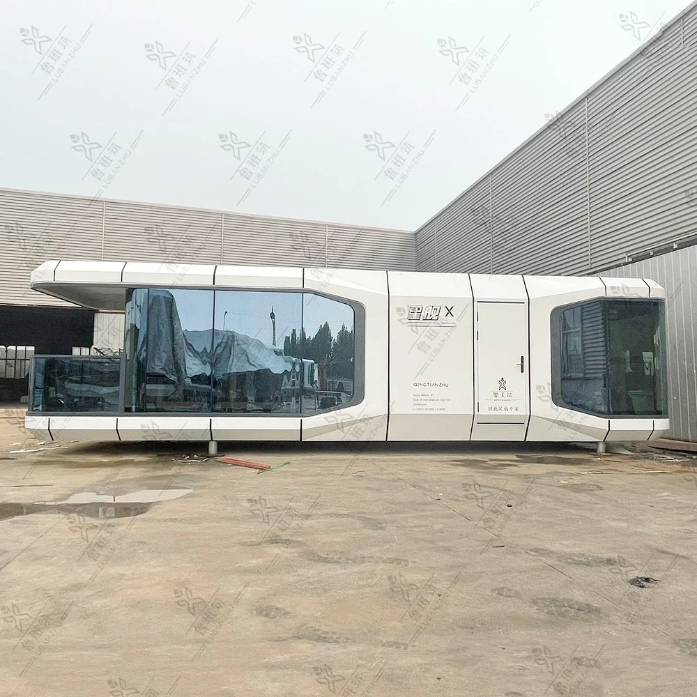 Customize Large Size Capsule House Steel Structure Mobile Hotel Modular Homes for Resort Hotel