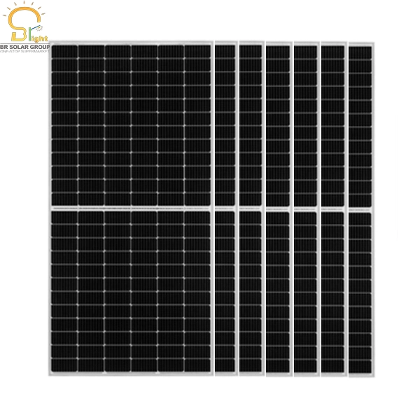 ISO9001/CE/TUV Solar Panel Module 545W 550W 555W Wholesale/Supplier Factory Price 400W 450W 550W 670W Solar Renewable Energy Half Cell Panel