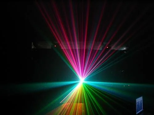 30W Lumière Laser de Scène d'Animation RVB en Couleurs Complètes