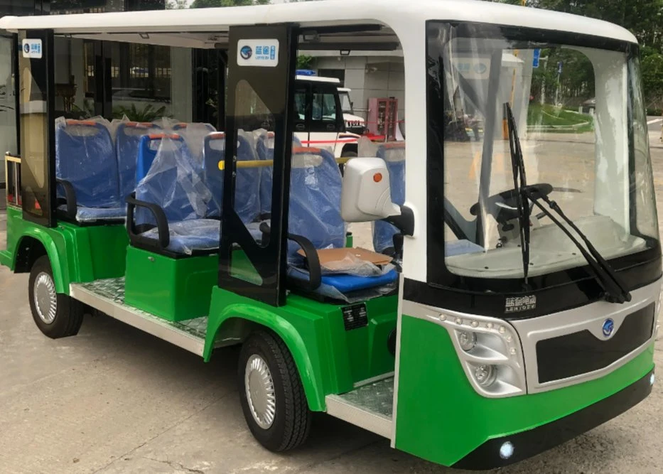 Ônibus turístico elétrico de 8 lugares Carro de golfe elétrico Carro de turismo.