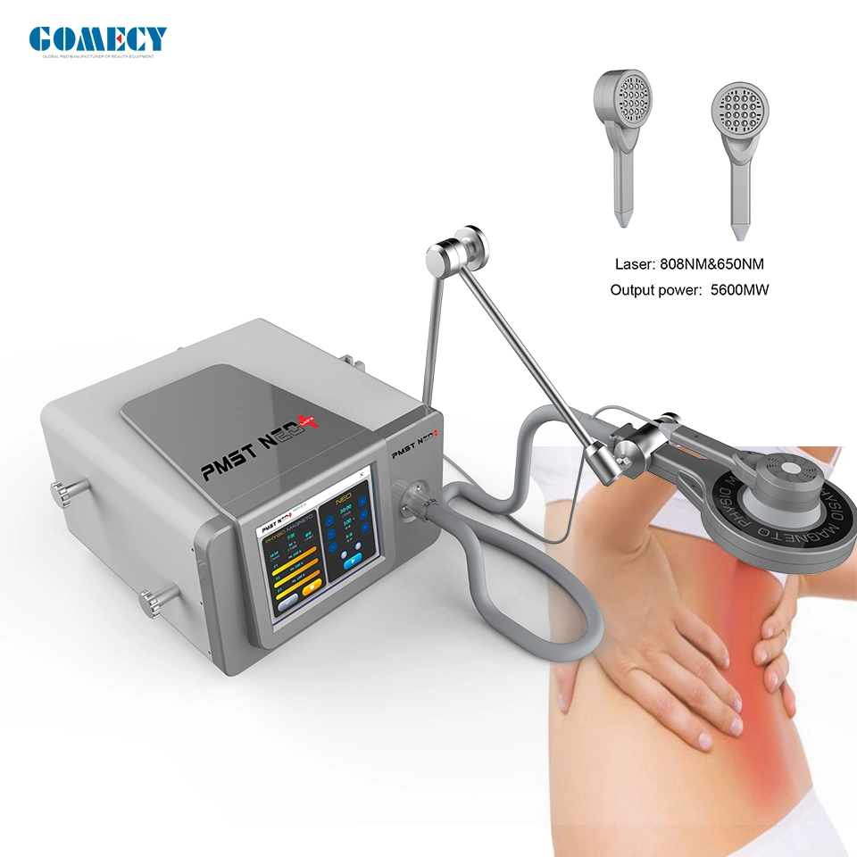 360 808/650nm Laser Magnetotherapy Pmst Magneto Therapy Equipment for Pain