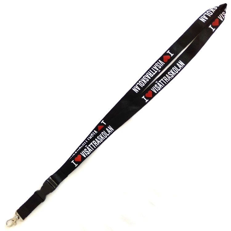 Customized Cheap Promotional Gift Neck Polyester Woven Lanyards