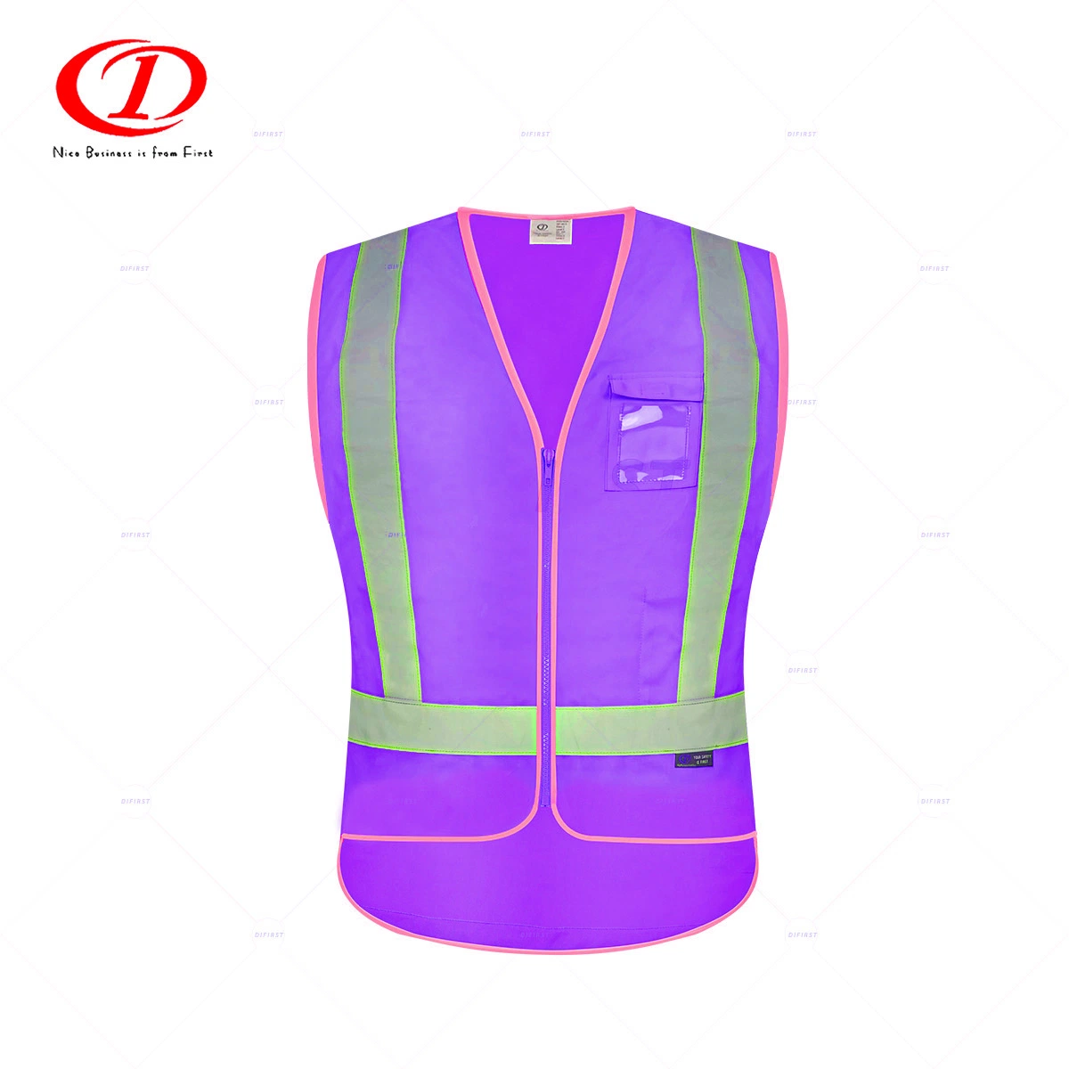 High Visibility Security Reflective Vest Safety Vest Dfv1079