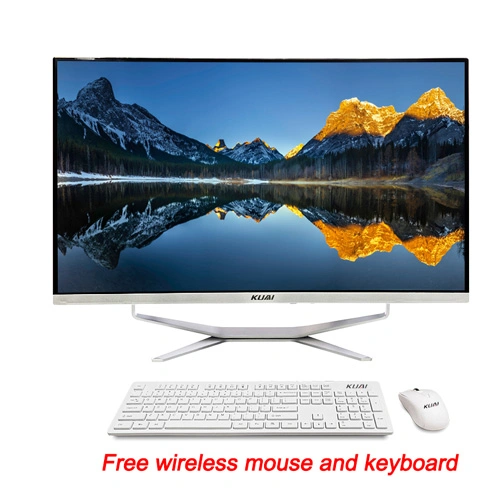 China Factory Desktop PC Computer All in One 23.8 27 28 Inch Quad Core I7 All in One Mini PC for Office School