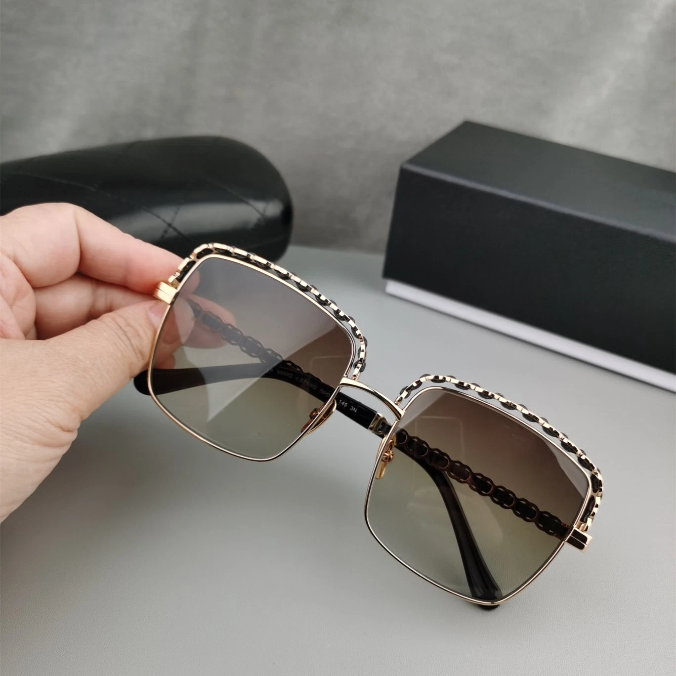 Óculos de sol masculinos Shades Fashion Square 2019