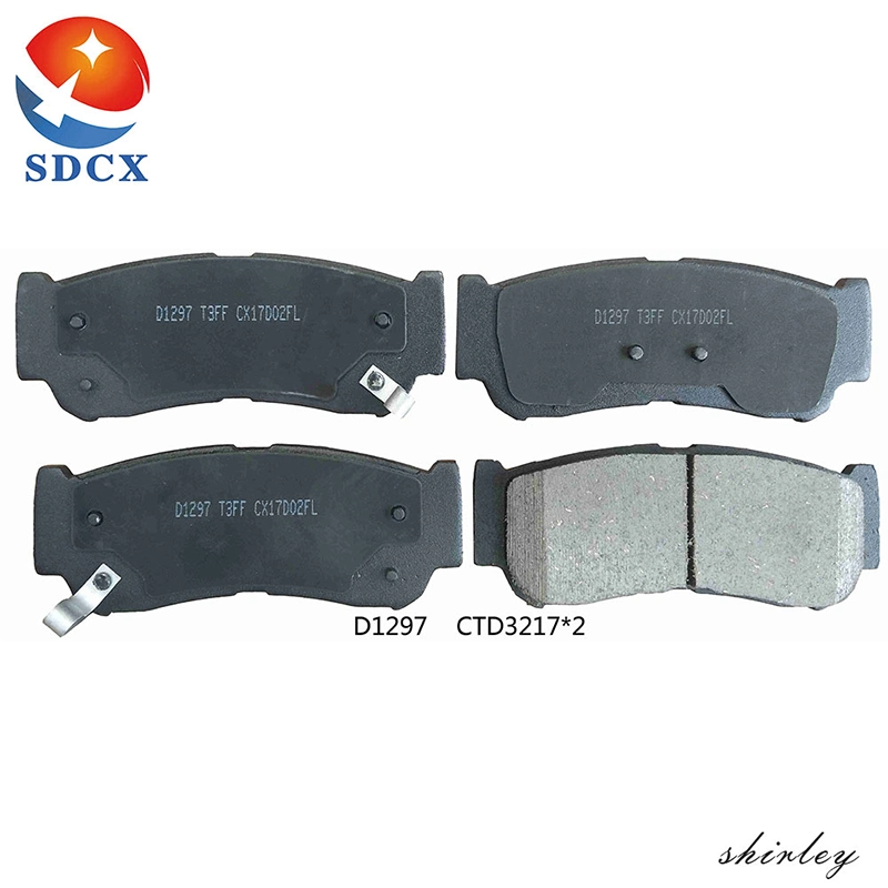 Sdcx D1297 D954-7853 58302-2ba00 58302-2ba20 58302-4AA0 Ceramic Brake Pad for Hyundai KIA