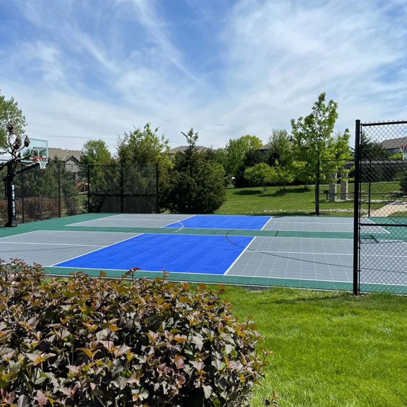 Residential Polypropylene Prefabricated Sport Court Flooring Tiles with Top Quality