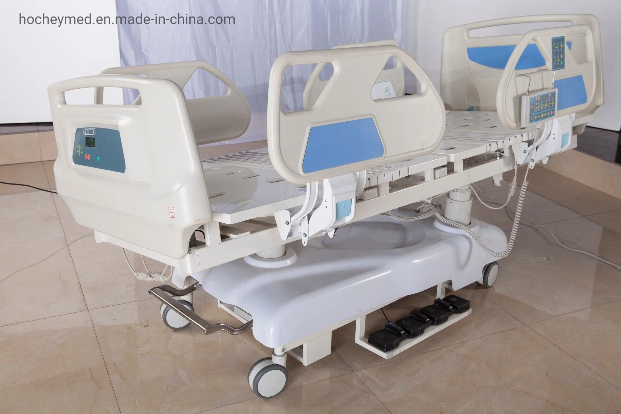 China Luxury 7 Functions Hospital Bed Hospital Bed Prices Fully Adjustable Electric ICU Bed