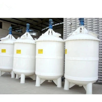 Industrial Chemical Mixer Tank Anti Corrosive Plastic Mixer Tank Toilet Soap Mixing Machine PP Blender with Agitator